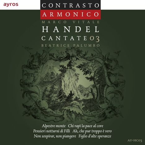 Georg Friedrich Händel (1685-1759): Kantaten "Cantate 03", CD