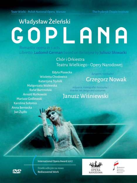 Vladislav Zelenski (1837-1921): Goplana, DVD