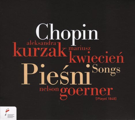 Frederic Chopin (1810-1849): 19 Lieder op.74, CD