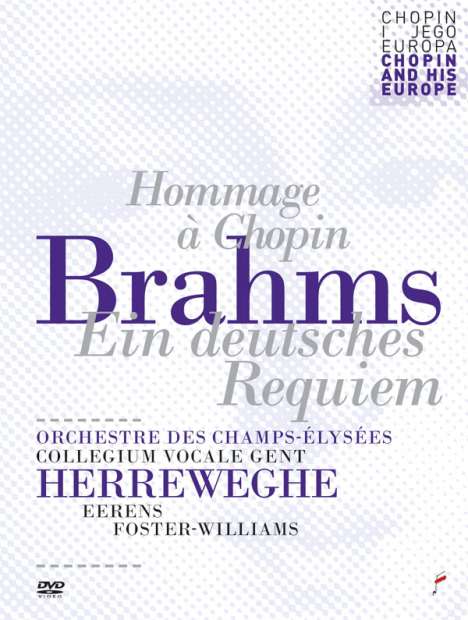 Johannes Brahms (1833-1897): Ein Deutsches Requiem op.45, DVD