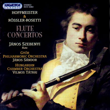 Antonio Rosetti (1750-1792): Flötenkonzerte in D &amp; G, CD