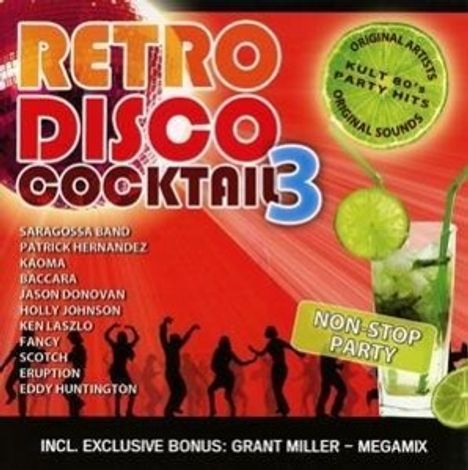 Retro Disco Cocktail 3, CD