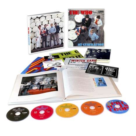The Who: My Generation (Limited-Super-Deluxe-Edition), 5 CDs