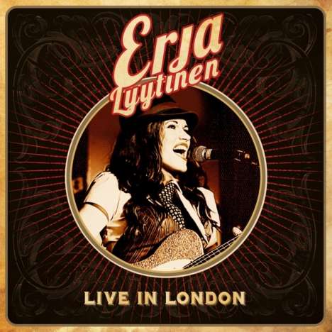 Erja Lyytinen: Live In London 2014, 1 CD und 1 DVD