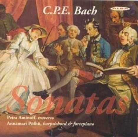Carl Philipp Emanuel Bach (1714-1788): Flötensonaten Wq.83,Wq.84,Wq.86,Wq.161 Nr.2, CD