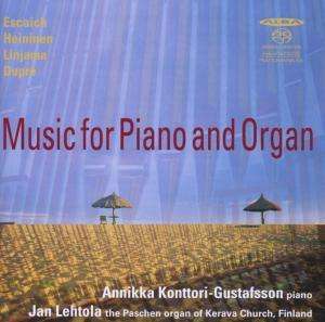 Music for Piano and Organ, CD