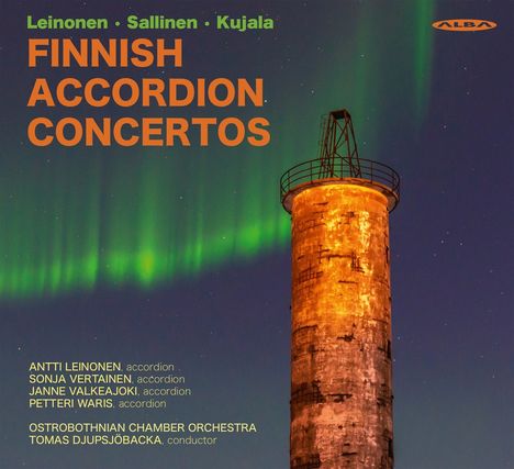 Finnish Accordion Concertos, CD