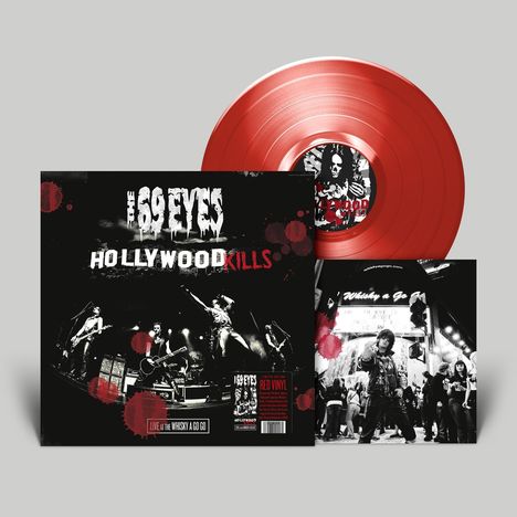 Sixty-Nine Eyes: Hollywood Kills - Live At The Whisky A Go Go (Limited Edition) (Red Vinyl), 2 LPs