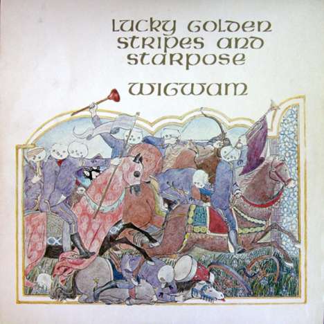 Wigwam (Finnland): Lucky Golden Stripes And Starpose (Limited Edition) (Purple Vinyl), 2 LPs