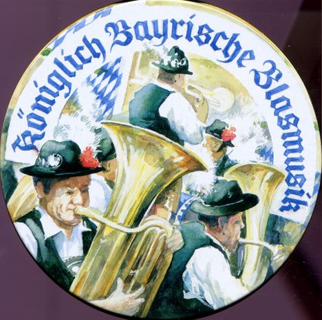 Königlich Bayrische Blasmusik (Metalldose), CD