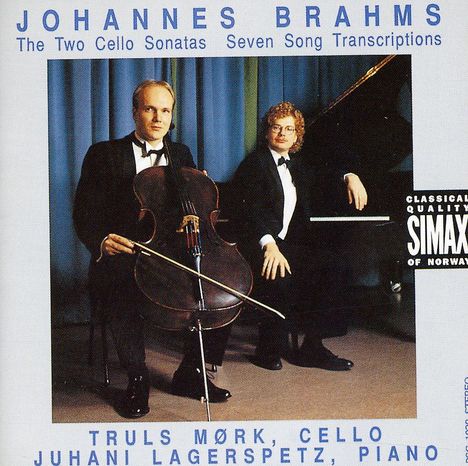 Johannes Brahms (1833-1897): Brahms: Cellosonaten, CD