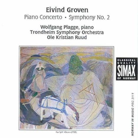 Eivind Groven (1901-1977): Symphonie Nr.2, CD
