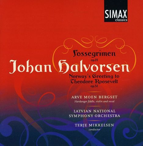 Johan Halvorsen (1864-1935): Fossegrimen op.21 (Bühnenmusik), CD
