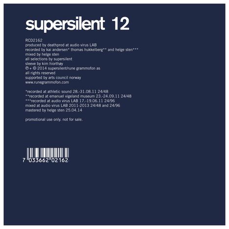 Supersilent: 12, CD