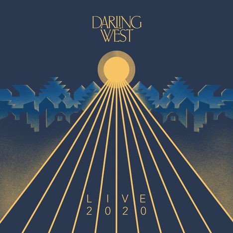 Darling West: Live 2020 (Limited Edition) (Gold Vinyl), LP
