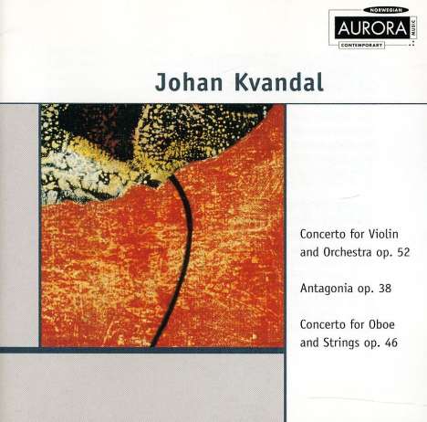 Johan Kvandal (1919-1999): Violinkonzert op.52, CD