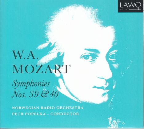 Wolfgang Amadeus Mozart (1756-1791): Symphonien Nr.39 &amp; 40, CD