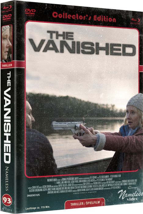 The Vanished (Blu-ray &amp; DVD im Mediabook), 1 Blu-ray Disc und 1 DVD