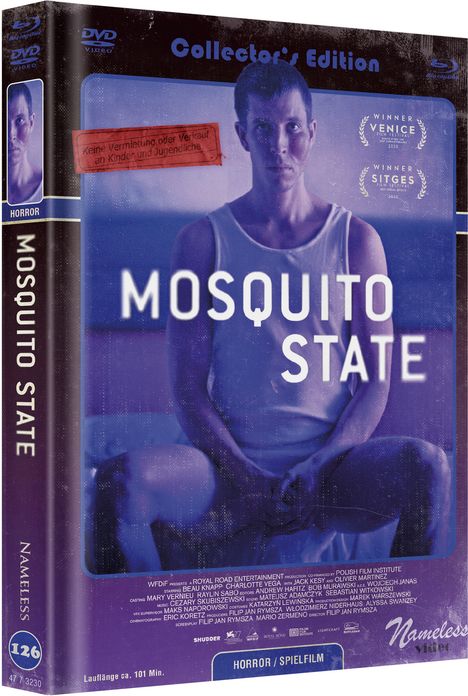 Mosquito State (Blu-ray & DVD im Mediabook), 1 Blu-ray Disc und 1 DVD