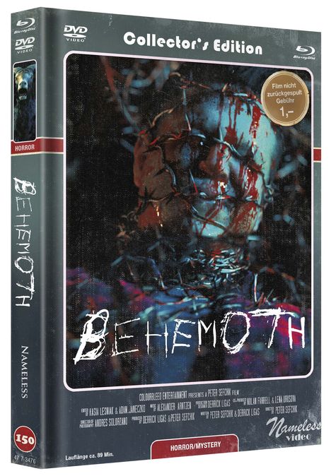 Behemoth (Blu-ray &amp; DVD im Mediabook), 1 Blu-ray Disc und 1 DVD