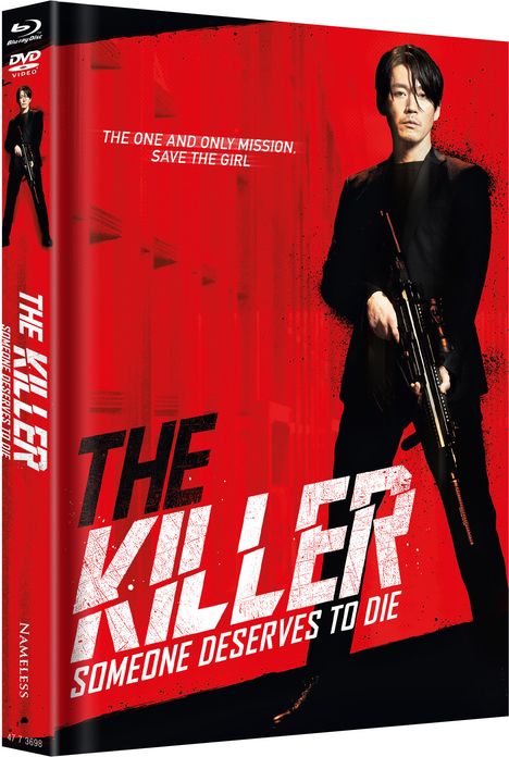 The Killer - Someone Deserves to Die (Blu-ray &amp; DVD im Mediabook), 1 Blu-ray Disc und 1 DVD