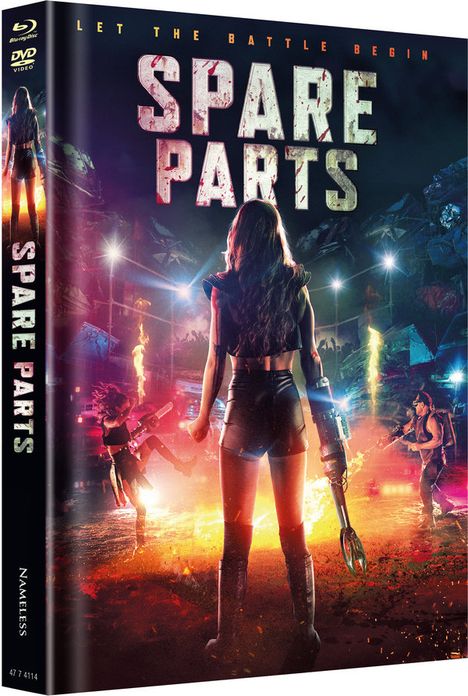 Spare Parts (Blu-ray &amp; DVD im Mediabook), 1 Blu-ray Disc und 1 DVD