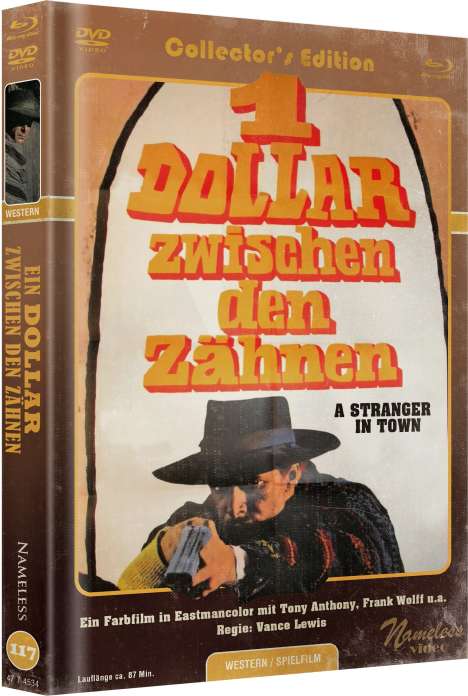 Ein Dollar zwischen den Zähnen (Blu-ray &amp; DVD im Mediabook), 1 Blu-ray Disc und 1 DVD