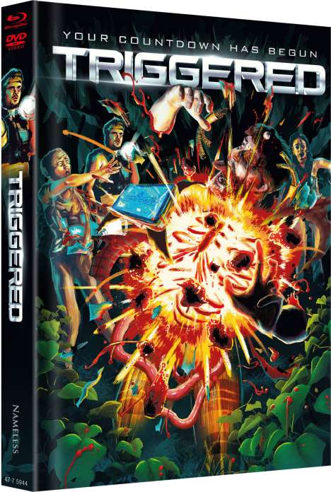 Triggered (Blu-ray &amp; DVD im Mediabook), 1 Blu-ray Disc und 1 DVD
