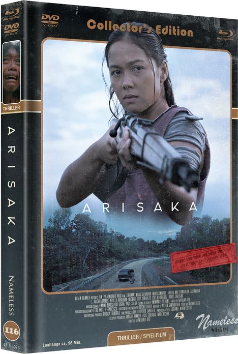 Arisaka (Blu-ray & DVD im Mediabook), 1 Blu-ray Disc und 1 DVD