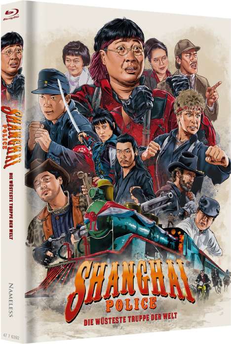 Shanghai Police (Blu-ray im Mediabook), 3 Blu-ray Discs