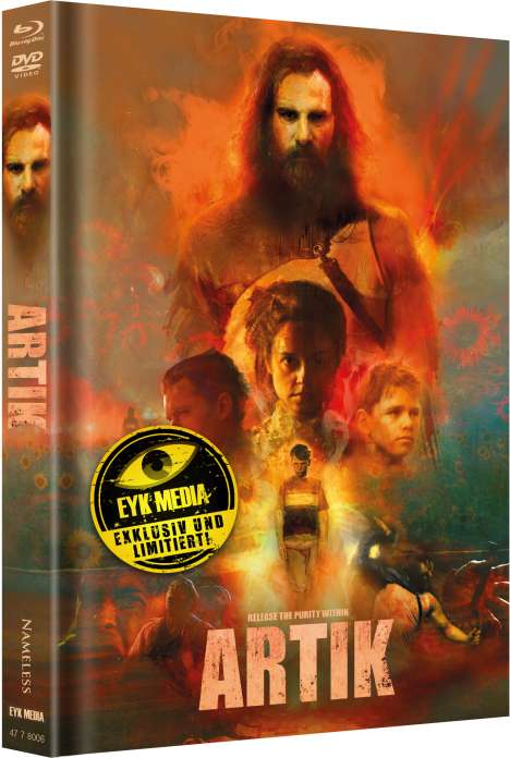 Artik (Blu-ray &amp; DVD im Mediabook), 1 Blu-ray Disc und 1 DVD