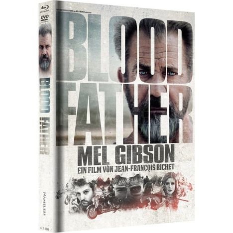 Blood Father (Blu-ray im Mediabook), 1 Blu-ray Disc und 1 DVD