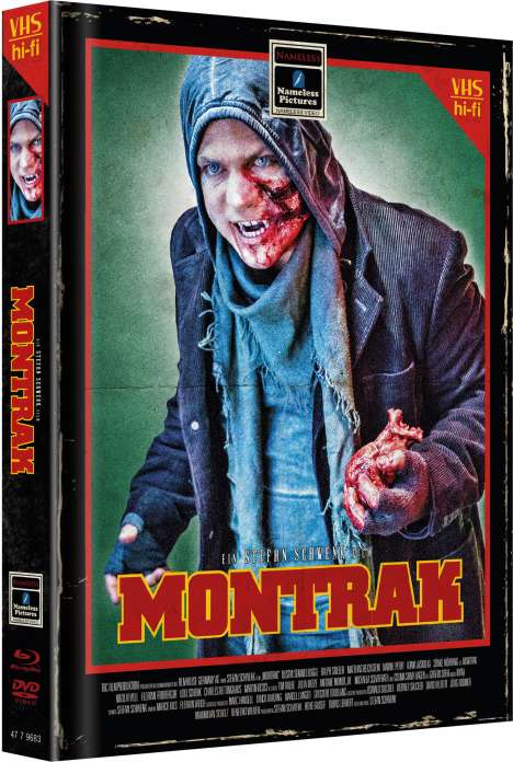 Montrak (VHS-Retro Edition) (Blu-ray &amp; DVD), 1 Blu-ray Disc, 2 DVDs und 1 CD