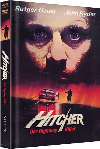 Hitcher, der Highway Killer (Blu-ray &amp; DVD im Mediabook), 1 Blu-ray Disc und 1 DVD