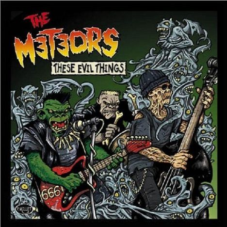 The Meteors: These Evil Things, CD