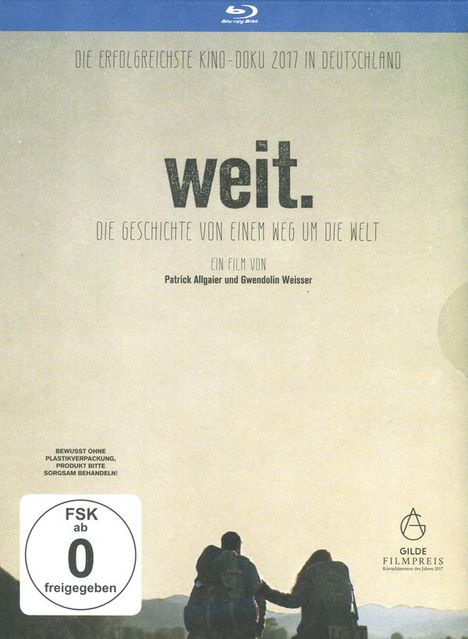 Weit. Die Geschichte von einem Weg um die Welt (Blu-ray), Blu-ray Disc