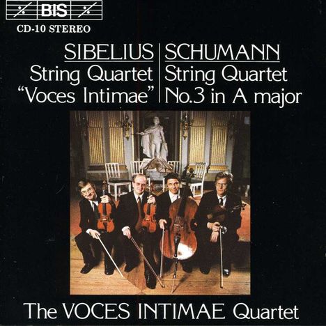 Jean Sibelius (1865-1957): Streichquartett op.56 "Voces intimae", CD