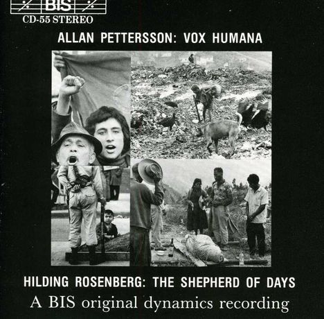 Allan Pettersson (1911-1980): Vox Humana für Chor & Orchester, CD