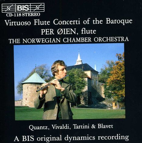 Per Oien spielt barocke Flötenkonzerte, CD
