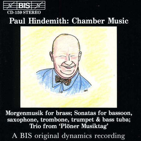 Paul Hindemith (1895-1963): Kammermusik für Bläser, CD