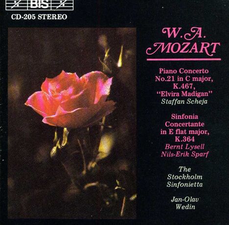 Wolfgang Amadeus Mozart (1756-1791): Klavierkonzert Nr.21 C-dur KV 467, CD