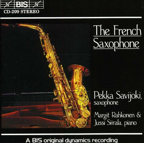 Französische Musik für Saxophon &amp; Klavier, CD