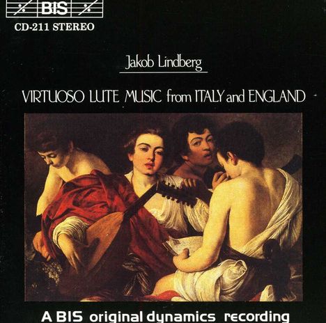Jakob Lindberg - Englische &amp; italienische Lautenmusik, CD