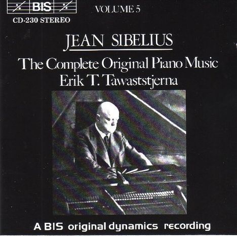 Jean Sibelius (1865-1957): Klavierwerke Vol.5, CD