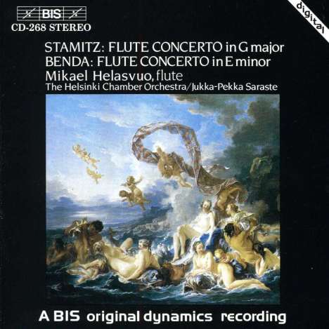 Frantisek Benda (1709-1786): Flötenkonzert e-moll, CD