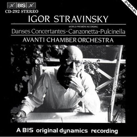 Igor Strawinsky (1882-1971): Danses concertantes, CD