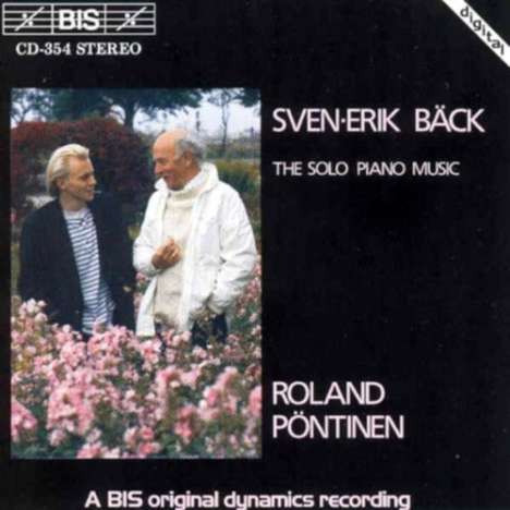 Sven-Erik Bäck (1919-1994): Klaviermusik, CD