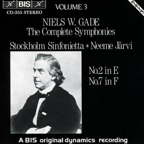 Niels Wilhelm Gade (1817-1890): Symphonien Nr.2 &amp; 7, CD