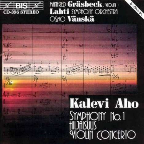 Kalevi Aho (geb. 1949): Symphonie Nr.1, CD