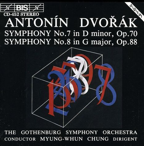 Antonin Dvorak (1841-1904): Symphonien Nr.7 &amp; 8, CD